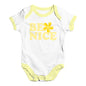 Be Nice Baby Unisex Baby Grow Bodysuit