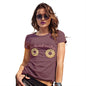 Womens Novelty T Shirt Carbs And Cuddles Women's T-Shirt Small Burgundy