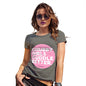 Funny T Shirts For Women Chubby Girls Cuddle Better Women's T-Shirt Medium Khaki