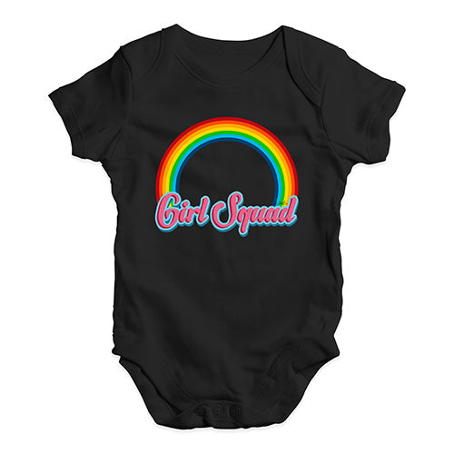 Girl Squad Rainbow Baby Unisex Baby Grow Bodysuit