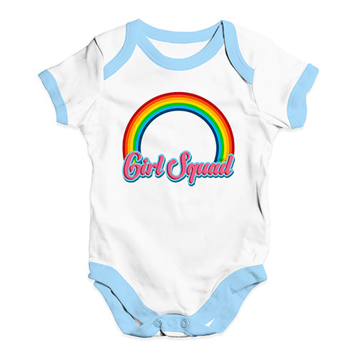 Girl Squad Rainbow Baby Unisex Baby Grow Bodysuit