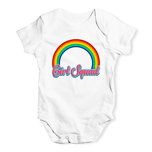 Girl Squad Rainbow Baby Unisex Baby Grow Bodysuit