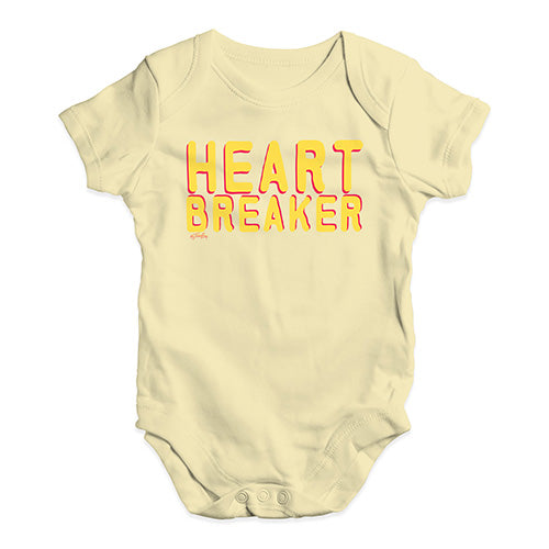 Heart Breaker Baby Unisex Baby Grow Bodysuit