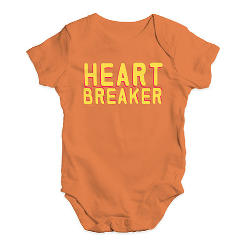 Heart Breaker Baby Unisex Baby Grow Bodysuit