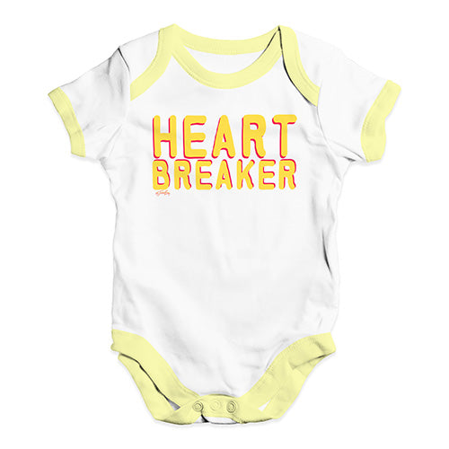 Heart Breaker Baby Unisex Baby Grow Bodysuit