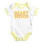 Heart Breaker Baby Unisex Baby Grow Bodysuit