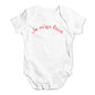 Je M'en Fous Baby Unisex Baby Grow Bodysuit