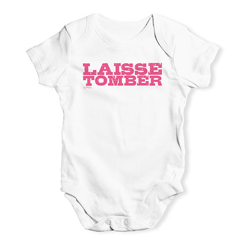 Laisse Tomber Baby Unisex Baby Grow Bodysuit