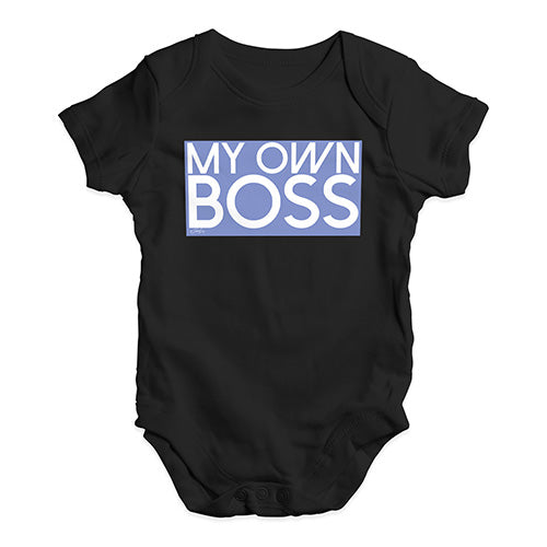 My Own Boss Baby Unisex Baby Grow Bodysuit