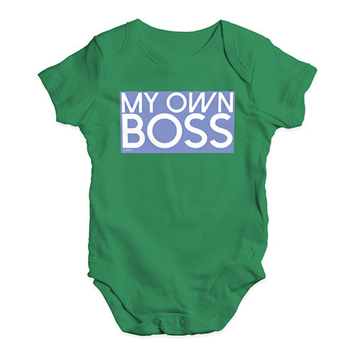 My Own Boss Baby Unisex Baby Grow Bodysuit