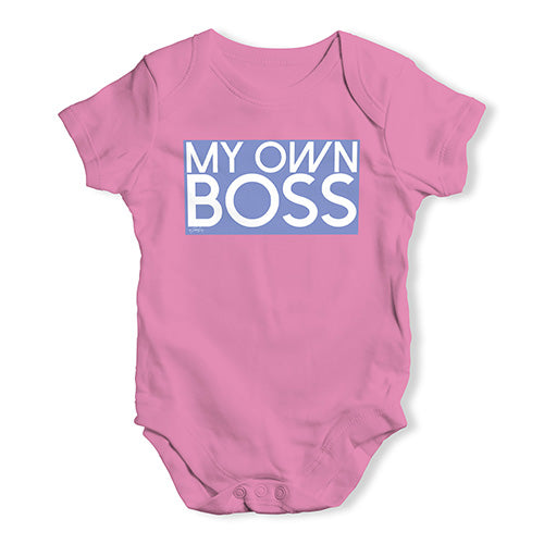 My Own Boss Baby Unisex Baby Grow Bodysuit