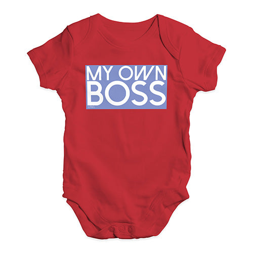 My Own Boss Baby Unisex Baby Grow Bodysuit