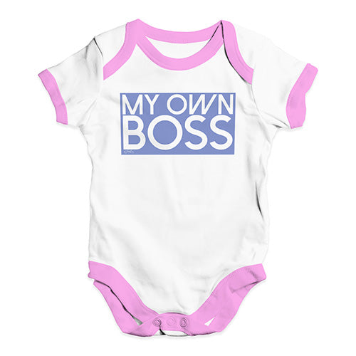 My Own Boss Baby Unisex Baby Grow Bodysuit