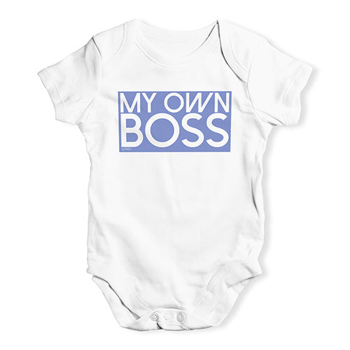 My Own Boss Baby Unisex Baby Grow Bodysuit