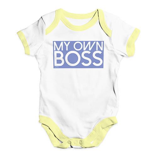 My Own Boss Baby Unisex Baby Grow Bodysuit