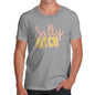 Mens Novelty T Shirt Christmas Salty B-tch Men's T-Shirt Small Light Grey