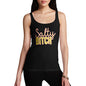 Novelty Tank Top Women Salty B-tch Women's Tank Top Medium Black