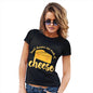 Funny Tee Shirts For Women Dreams Are Made Of Cheese Women's T-Shirt Small Black