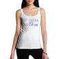 Womens Novelty Tank Top The World Is A Mess Women's Tank Top X-Large White