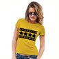 Womens Funny Tshirts Whatever Goodbye Women's T-Shirt X-Large Yellow