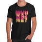 Mens T-Shirt Funny Geek Nerd Hilarious Joke Why Me? Men's T-Shirt Small Black