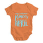 The Best Princes Are Born In April Baby Unisex Baby Grow Bodysuit