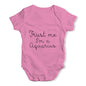 Trust Me I'm An Aquarius Baby Unisex Baby Grow Bodysuit