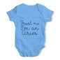 Trust Me I'm An Aries Baby Unisex Baby Grow Bodysuit