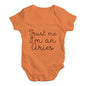 Trust Me I'm An Aries Baby Unisex Baby Grow Bodysuit