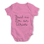 Trust Me I'm An Aries Baby Unisex Baby Grow Bodysuit