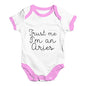 Trust Me I'm An Aries Baby Unisex Baby Grow Bodysuit