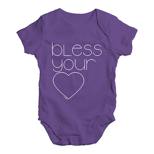 Bless Your Heart Baby Unisex Baby Grow Bodysuit