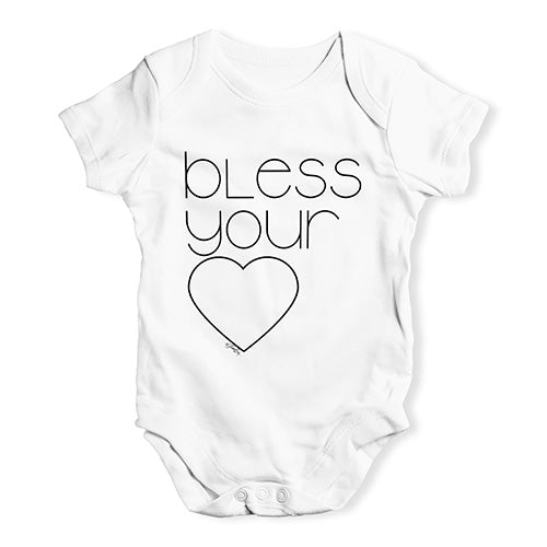 Bless Your Heart Baby Unisex Baby Grow Bodysuit