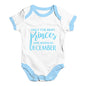 The Best Princes Are Born In December Baby Unisex Baby Grow Bodysuit