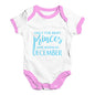 The Best Princes Are Born In December Baby Unisex Baby Grow Bodysuit