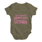 The Best Princesses Are Born In December Baby Unisex Baby Grow Bodysuit