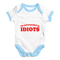 I'm Surrounded By Idiots Baby Unisex Baby Grow Bodysuit