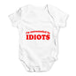 I'm Surrounded By Idiots Baby Unisex Baby Grow Bodysuit