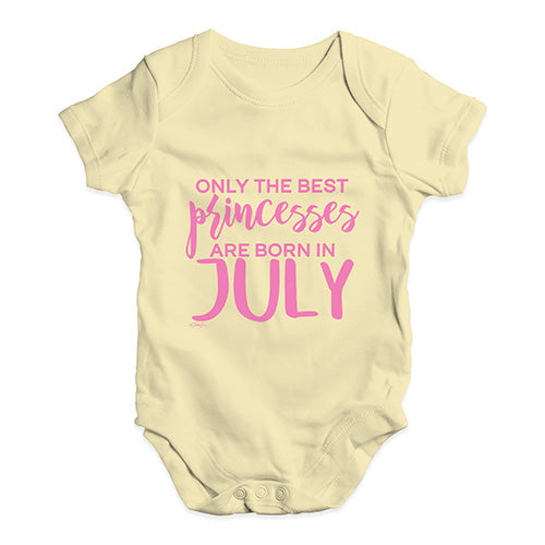 The Best Princesses Are Born In July Baby Unisex Baby Grow Bodysuit