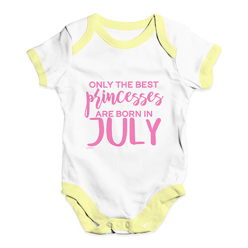 The Best Princesses Are Born In July Baby Unisex Baby Grow Bodysuit