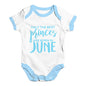 The Best Princes Are Born In June Baby Unisex Baby Grow Bodysuit