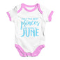 The Best Princes Are Born In June Baby Unisex Baby Grow Bodysuit