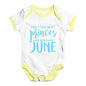 The Best Princes Are Born In June Baby Unisex Baby Grow Bodysuit