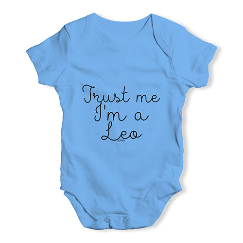 Trust Me I'm A Leo Baby Unisex Baby Grow Bodysuit