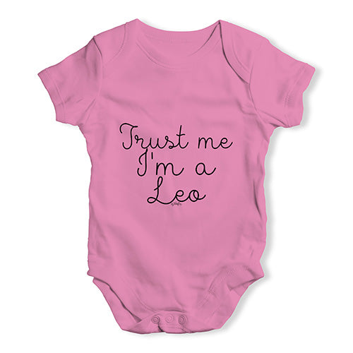 Trust Me I'm A Leo Baby Unisex Baby Grow Bodysuit