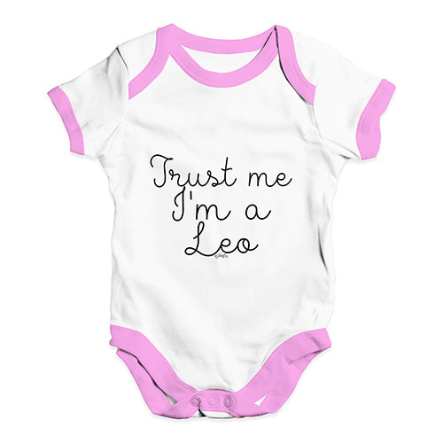 Trust Me I'm A Leo Baby Unisex Baby Grow Bodysuit