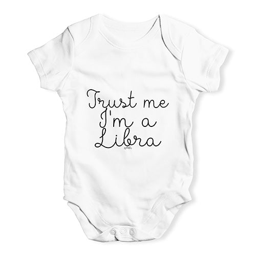 Trust Me I'm A Libra Baby Unisex Baby Grow Bodysuit