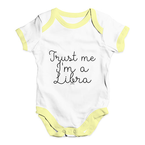 Trust Me I'm A Libra Baby Unisex Baby Grow Bodysuit