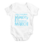 The Best Princes Are Born In March Baby Unisex Baby Grow Bodysuit