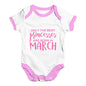 The Best Princesses Are Born In March Baby Unisex Baby Grow Bodysuit